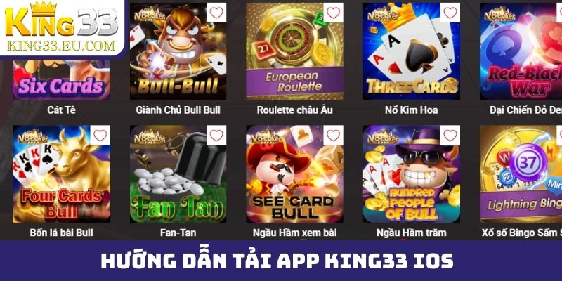 Hướng dẫn tải app King33 cho các thiết bị iOS