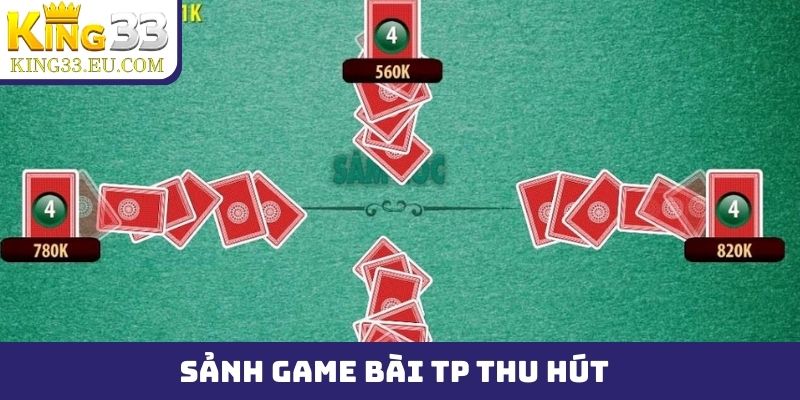 Sảnh game bài TP đã thu hút hơn 1 triệu người chơi trước 2025