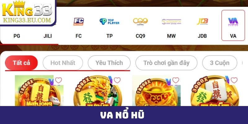 VA nổ hũ
